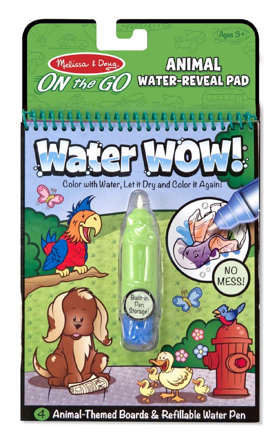 water wow coloriage à l'eau animaux melissa and doug